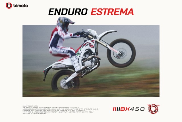 BX450 - Bimota wprowadza na rynek model enduro